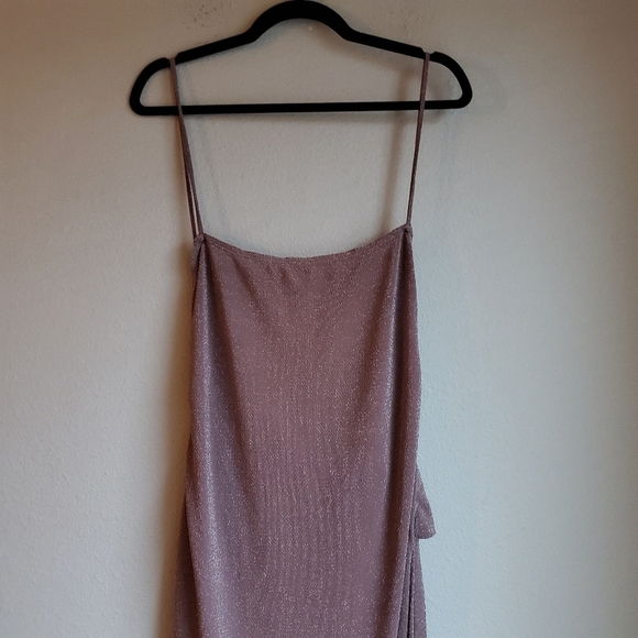 Reformation Breslin in Latte Sparkle size XL NWT - Picture 6 of 9